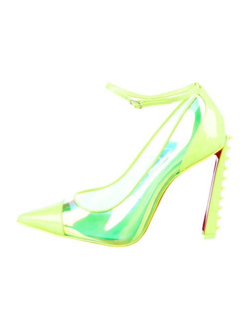Christian Louboutin Spike Accents PVC Pumps