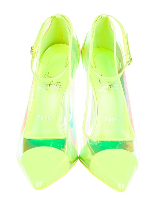 Christian Louboutin Spike Accents PVC Pumps