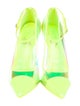 Christian Louboutin Spike Accents PVC Pumps