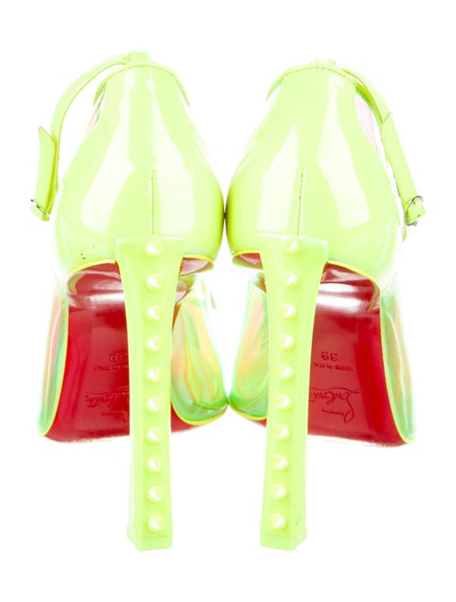 Christian Louboutin Spike Accents PVC Pumps