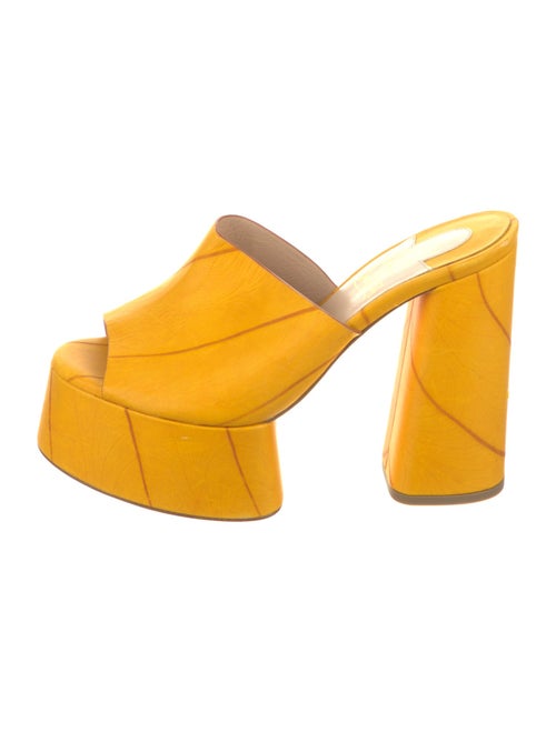 Christian Louboutin Leather Slides