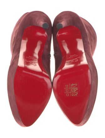 Christian Louboutin Suede Pumps