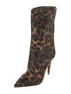Christian Louboutin Ponyhair Animal Print Boots