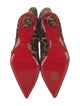 Christian Louboutin Ponyhair Animal Print Boots