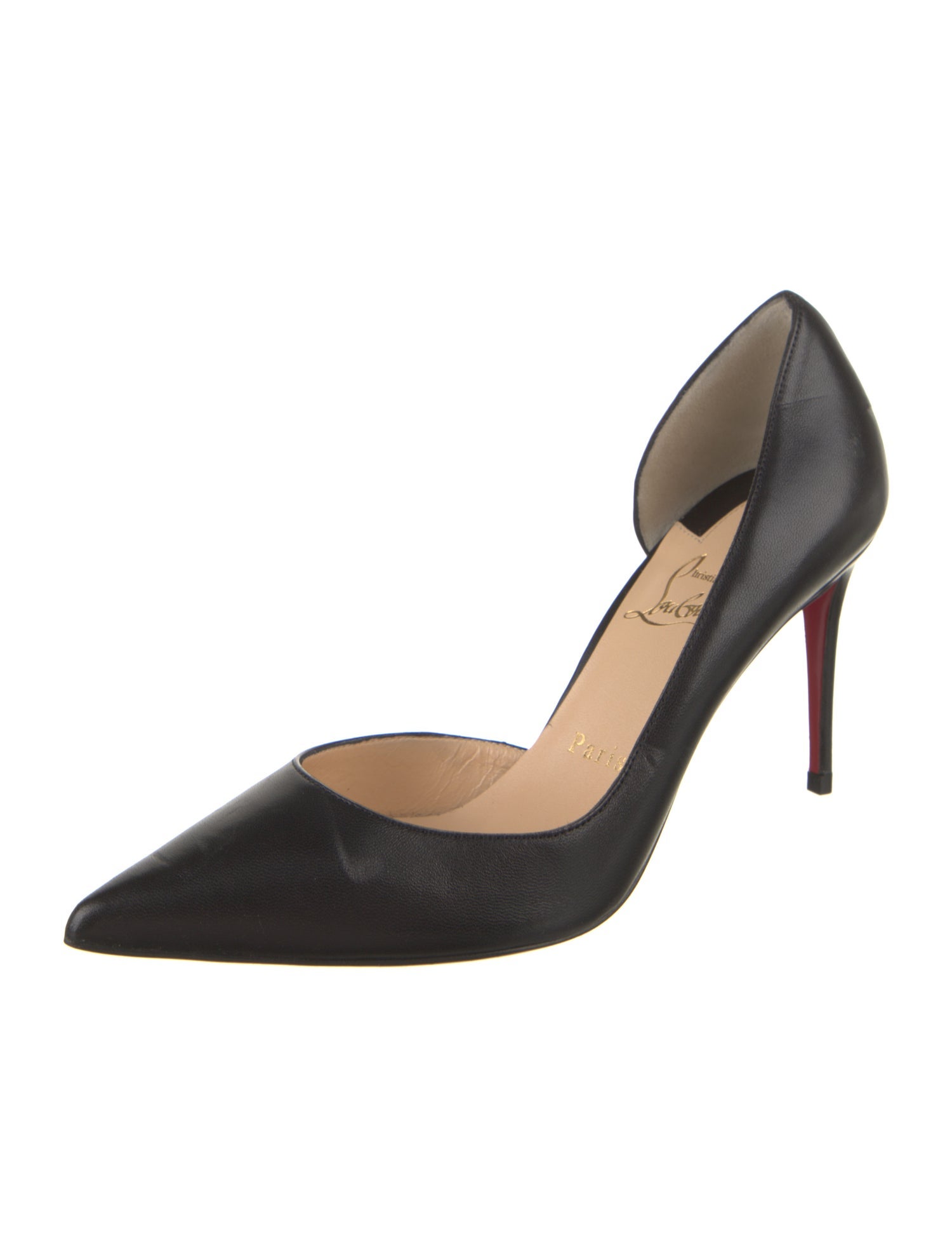 Christian Louboutin Leather D'Orsay Pumps
