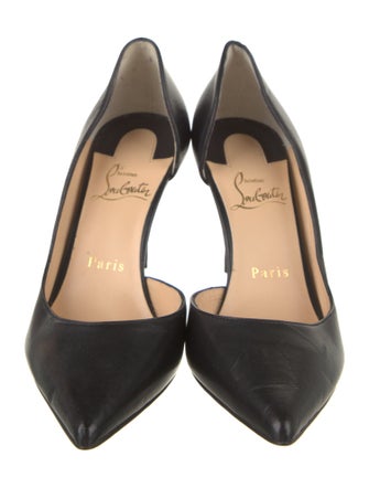 Christian Louboutin Leather D'Orsay Pumps