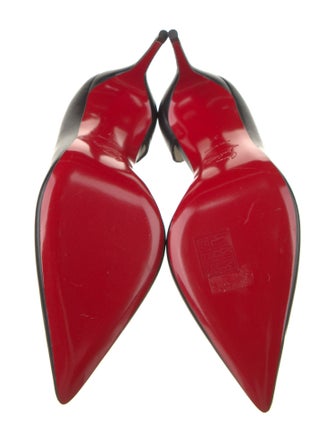 Christian Louboutin Leather D'Orsay Pumps