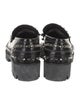 Christian Louboutin Spike Accents Patent Leather Loafers