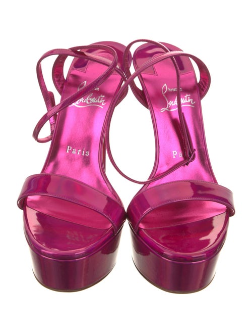 Christian Louboutin Patent Leather Sandals