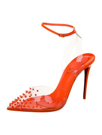 Christian Louboutin PVC Studded Accents Pumps