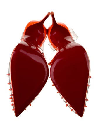 Christian Louboutin PVC Studded Accents Pumps