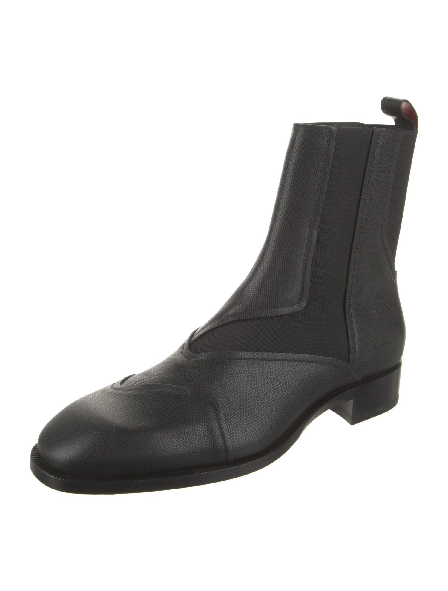 Christian Louboutin Leather Chelsea Boots