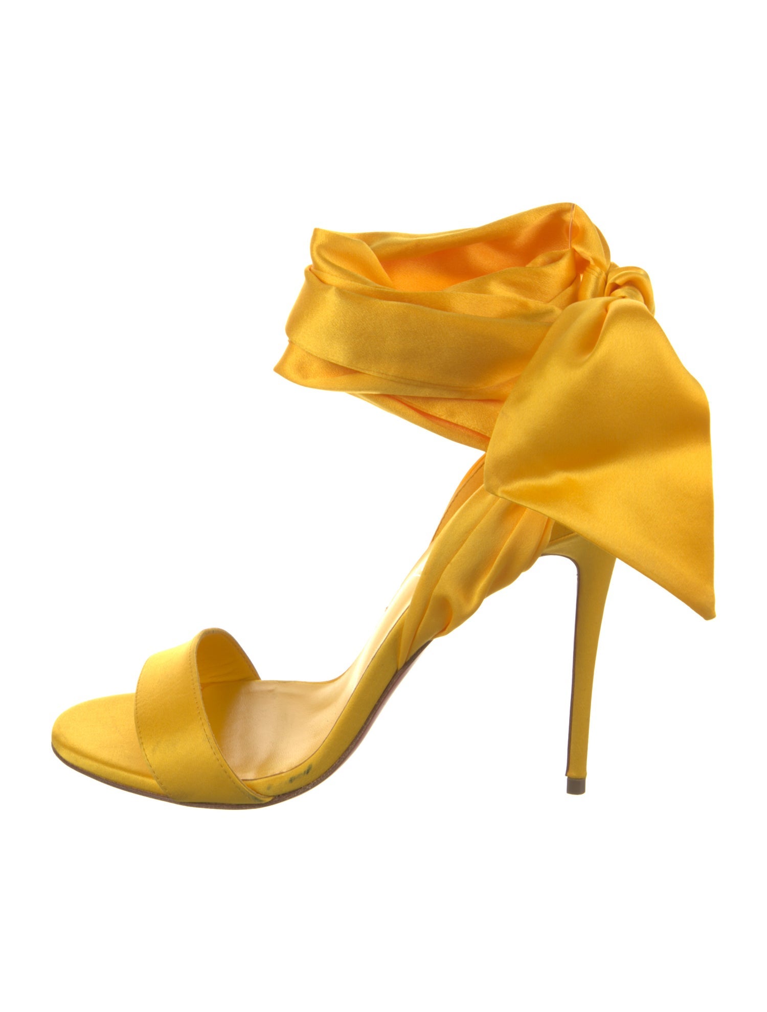 Christian Louboutin Satin Sandals