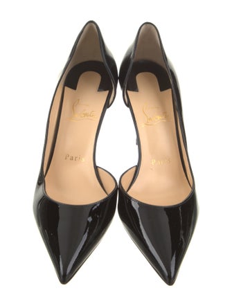 Christian Louboutin Patent Leather D'Orsay Pumps