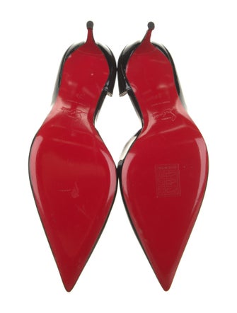 Christian Louboutin Patent Leather D'Orsay Pumps