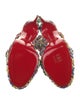 Christian Louboutin Leather Printed Sandals