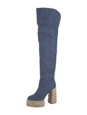 Christian Louboutin Denim Boots