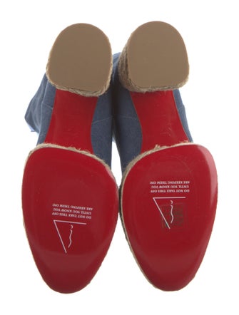 Christian Louboutin Denim Boots