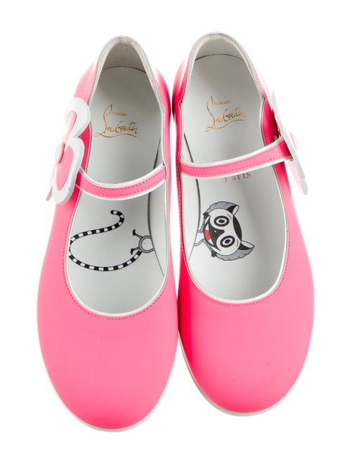 Christian Louboutin Girls' Leather Ballet Flats