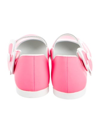 Christian Louboutin Girls' Leather Ballet Flats