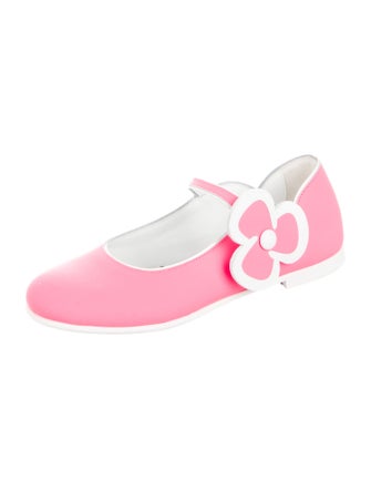 Christian Louboutin Girls' Leather Ballet Flats