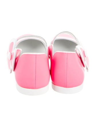 Christian Louboutin Girls' Leather Ballet Flats