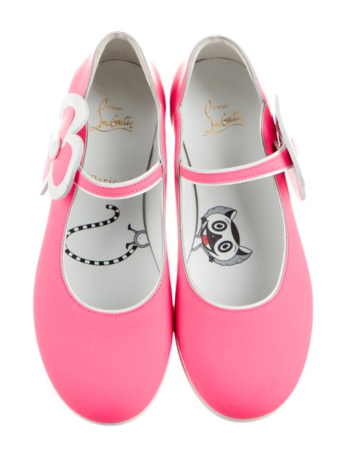 Christian Louboutin Girls' Leather Ballet Flats