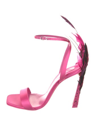 Christian Louboutin Satin Sandals