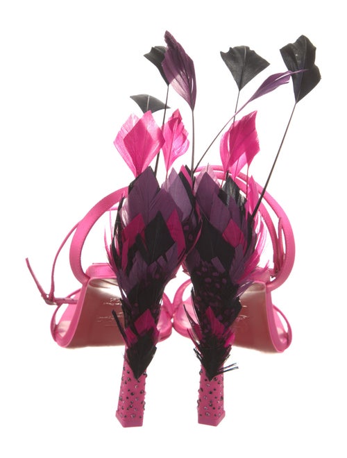 Christian Louboutin Satin Sandals