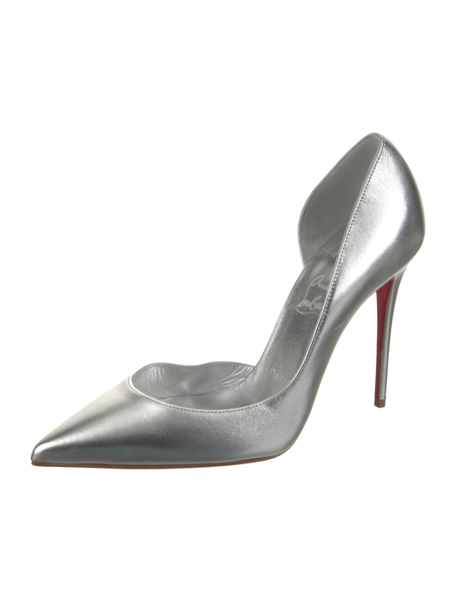 Christian Louboutin Leather D'Orsay Pumps