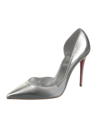 Christian Louboutin Leather D'Orsay Pumps