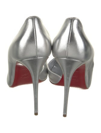 Christian Louboutin Leather D'Orsay Pumps