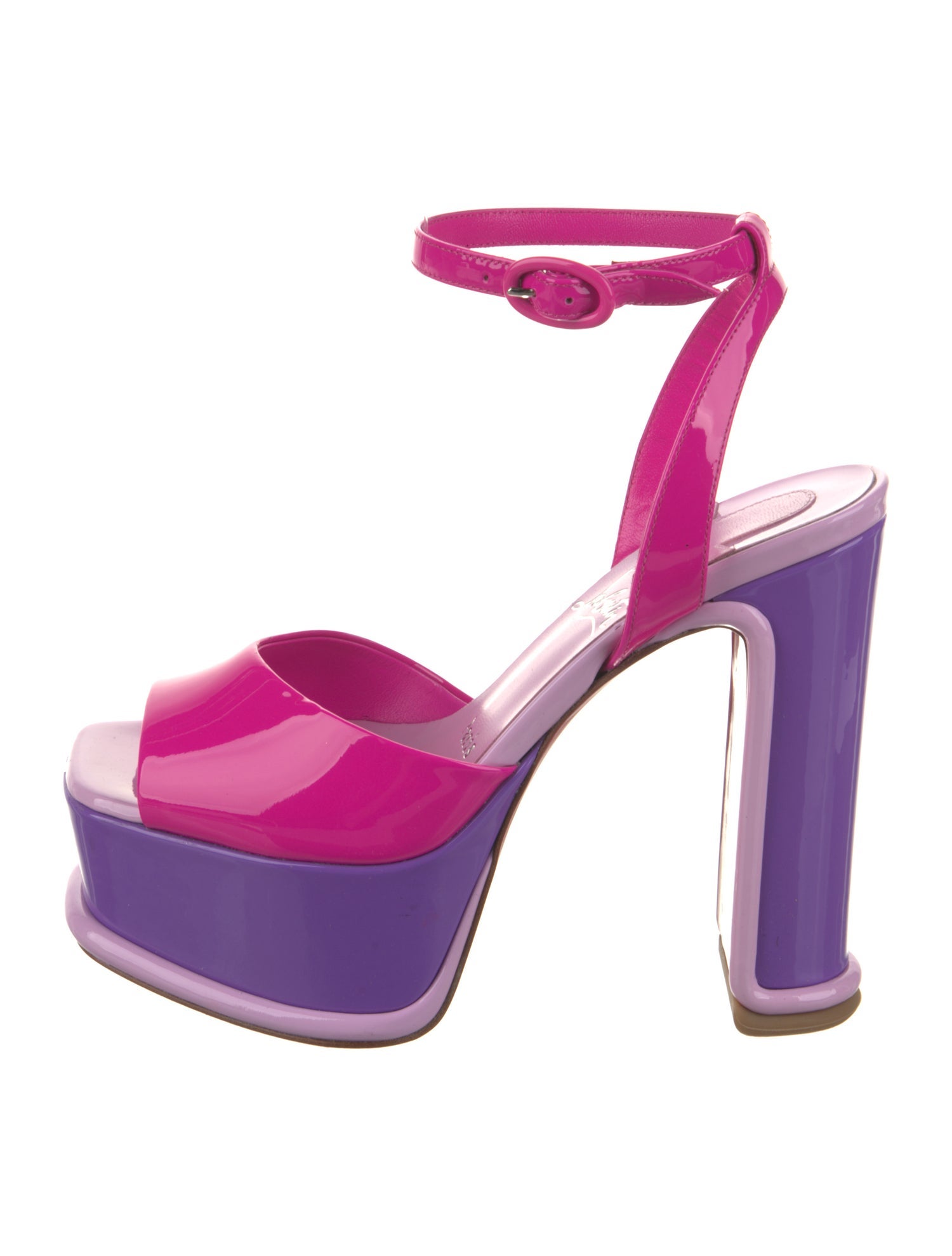 Christian Louboutin Patent Leather Sandals