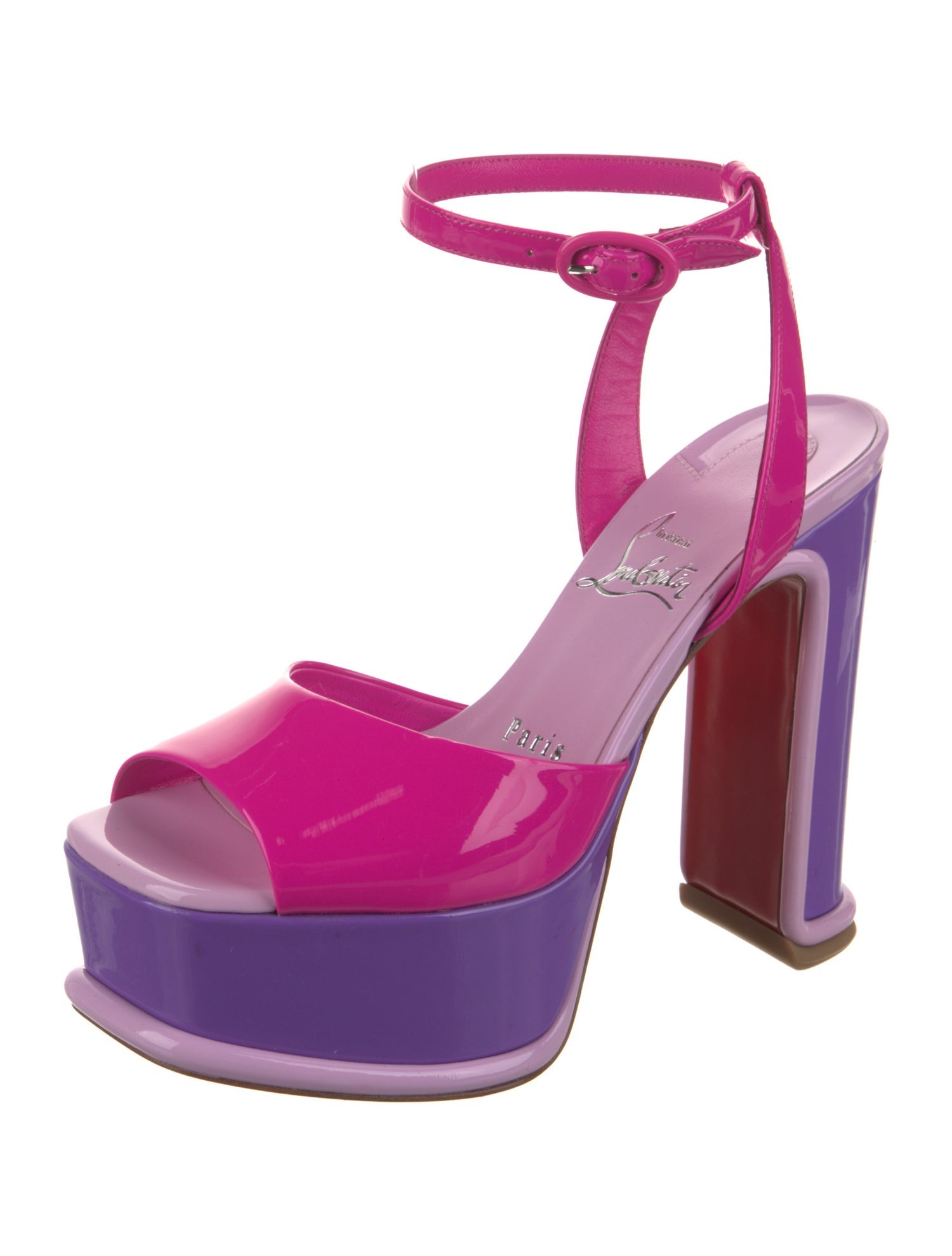 Christian Louboutin Patent Leather Sandals