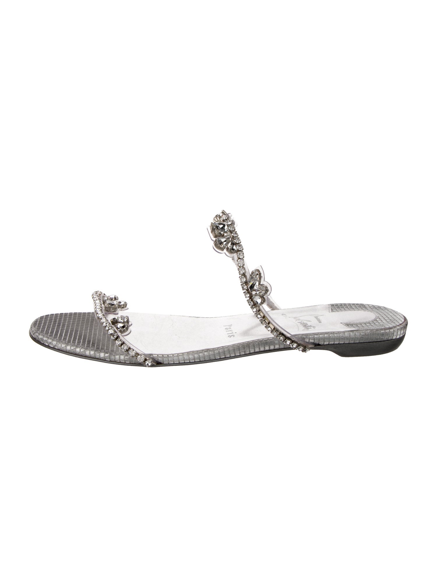 Christian Louboutin Leather Slides