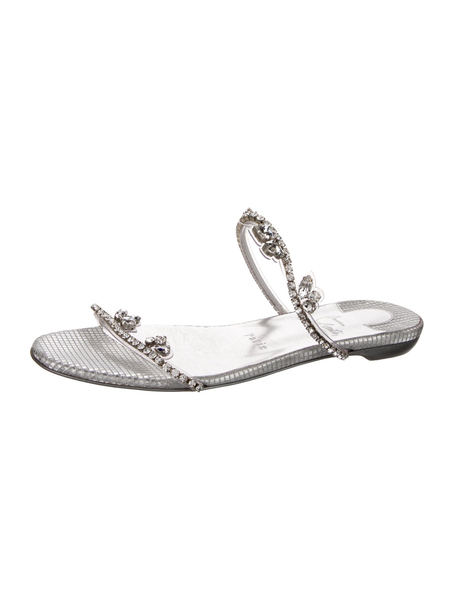 Christian Louboutin Leather Slides