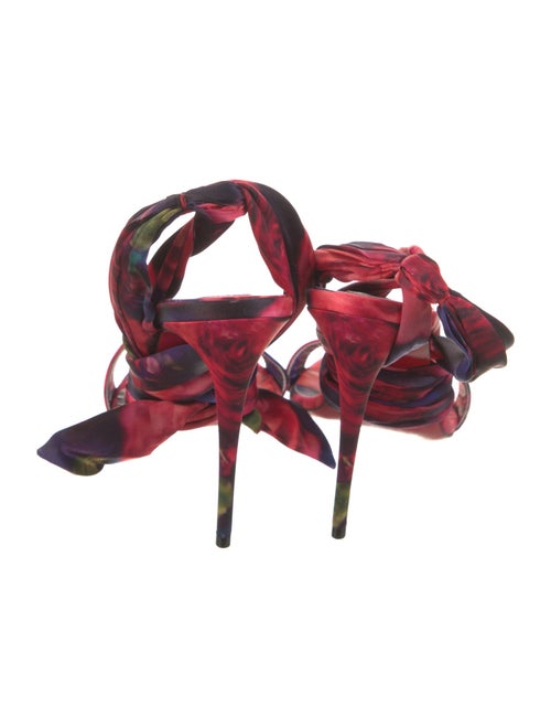 Christian Louboutin Tie-Dye Print Sandals