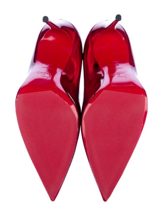 Christian Louboutin So Kate 100 Patent Leather Pumps
