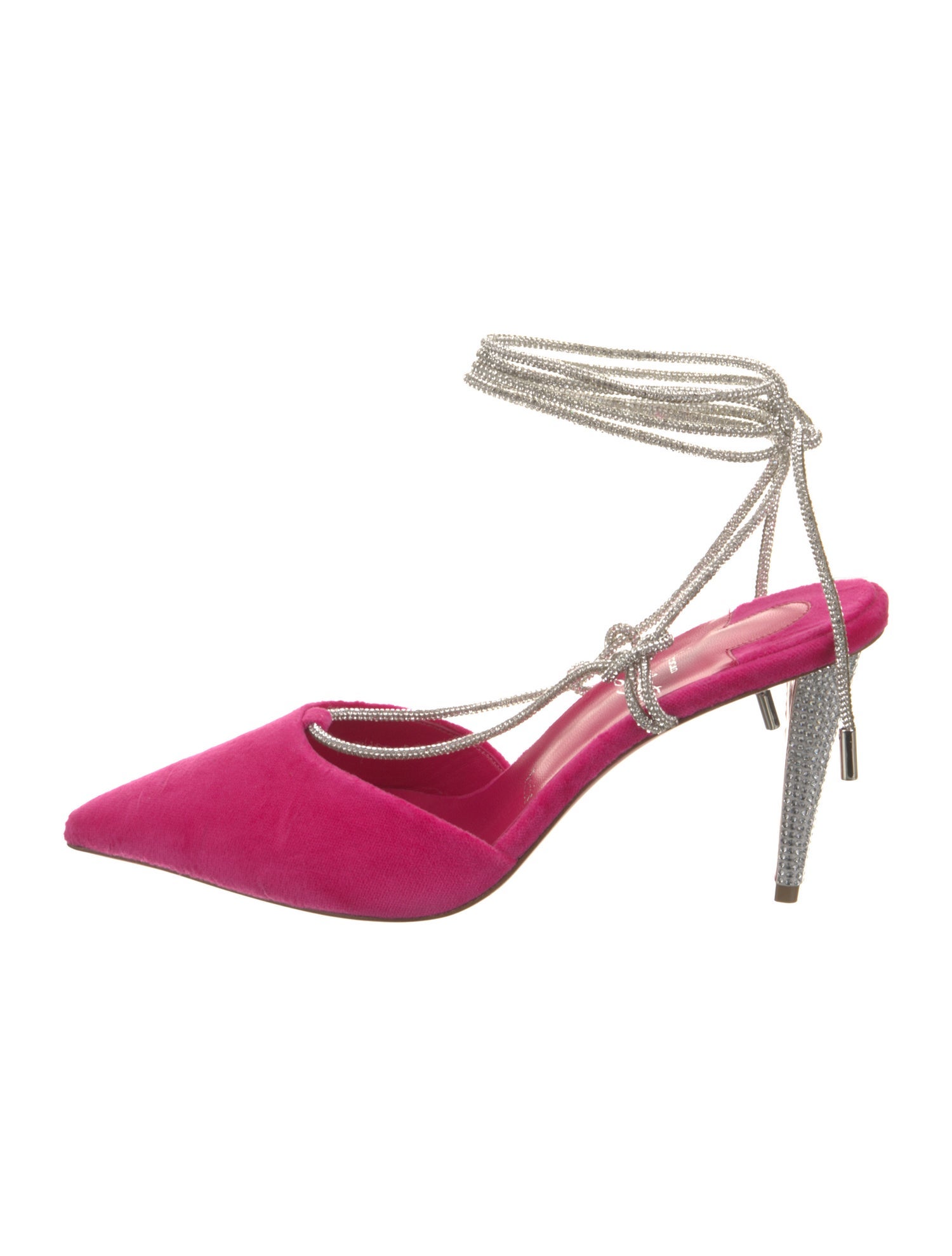 Christian Louboutin Velvet Slingback Pumps