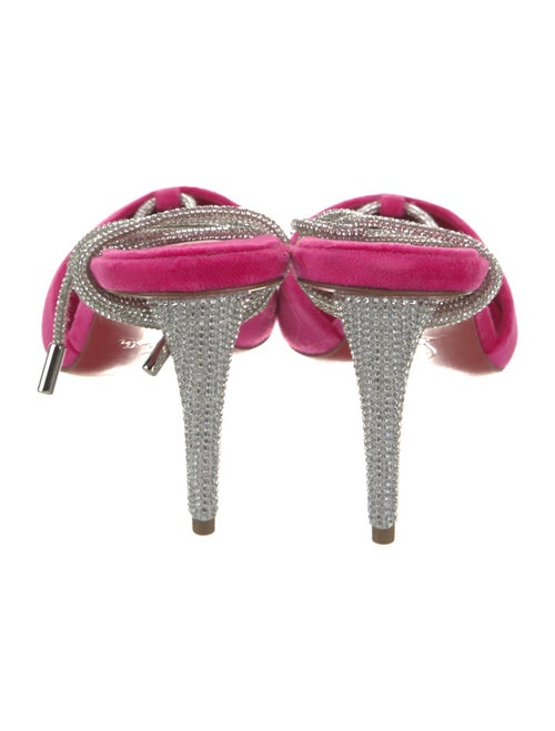 Christian Louboutin Velvet Slingback Pumps