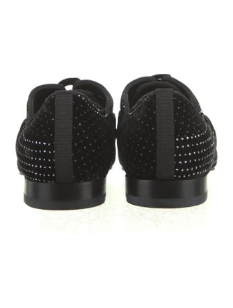 Christian Louboutin Suede Patterned Oxfords