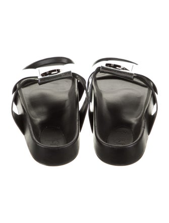 Christian Louboutin Patent Leather Slides