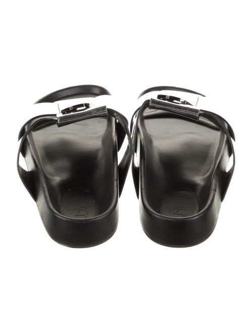 Christian Louboutin Patent Leather Slides