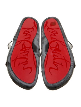 Christian Louboutin Patent Leather Slides