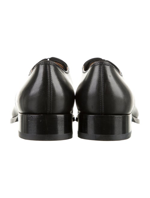 Christian Louboutin Leather Studded Accents Derby Shoes