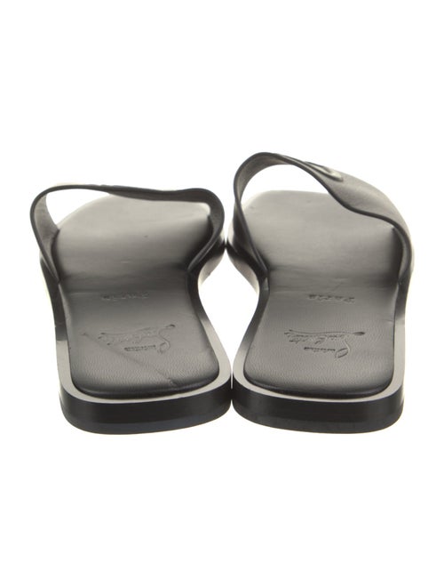 Christian Louboutin Leather Slides