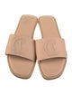 Christian Louboutin Leather Slides