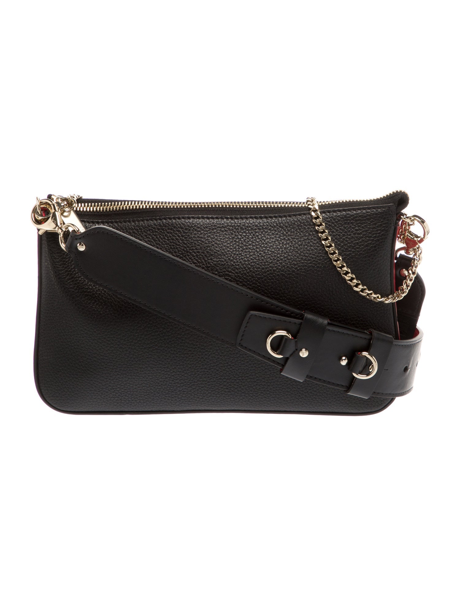 Christian Louboutin Leather Loubila Hybrid Pouch
