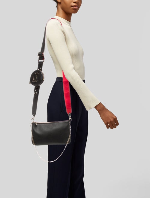 Christian Louboutin Leather Loubila Hybrid Pouch