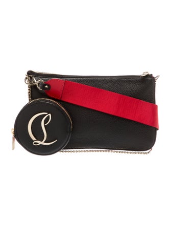 Christian Louboutin Leather Loubila Hybrid Pouch